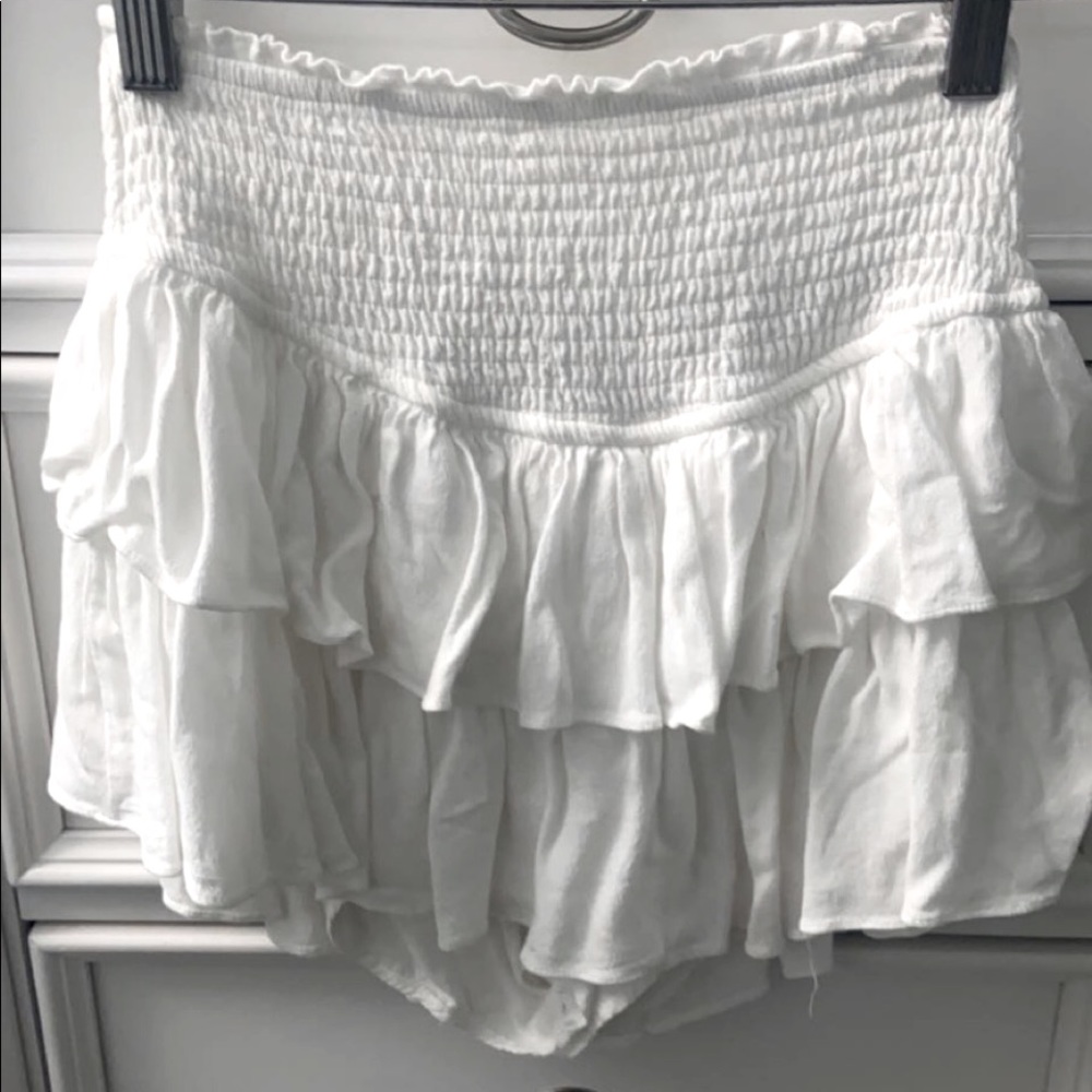 Rock n Rags Ruffle Skirt. Size Xs/S in white brand new never worn